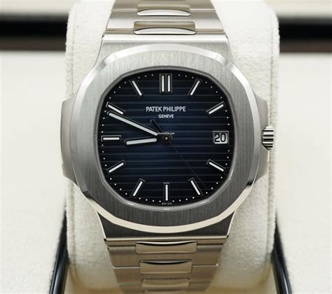 patek philippe nautilus blau|patek philippe nautilus original price.